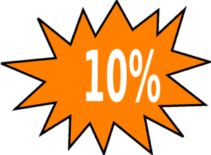 10% off Roofing